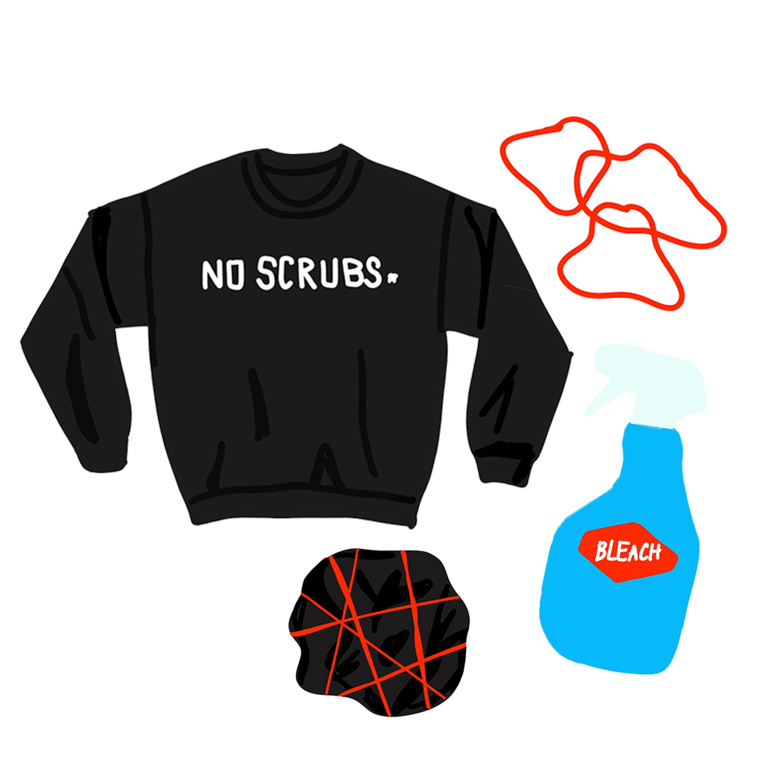 Bleach Tie-Dye Tutorial!