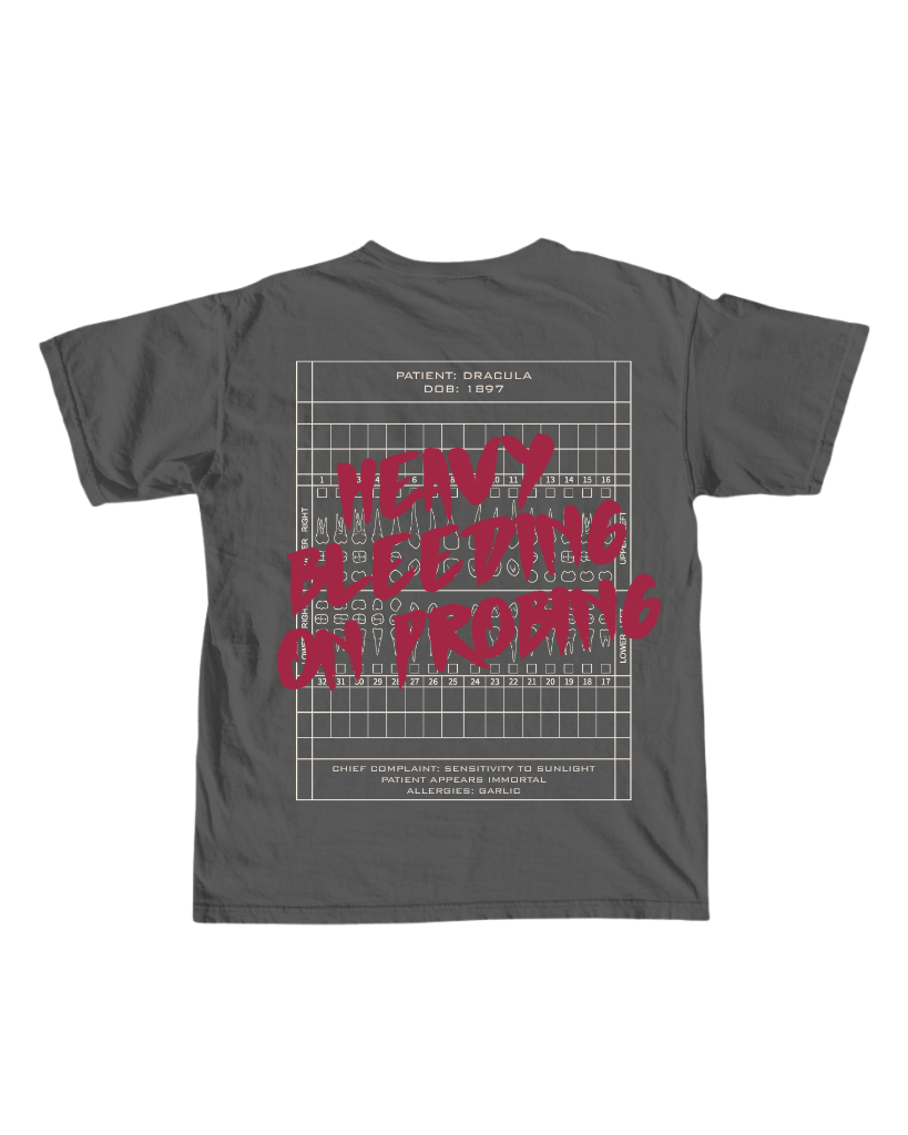 Crimson Margins Tee