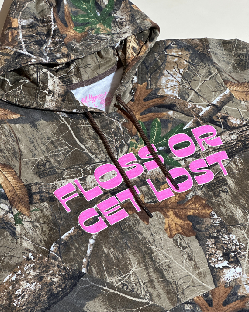 Floss or Get Lost Camo Hoodie