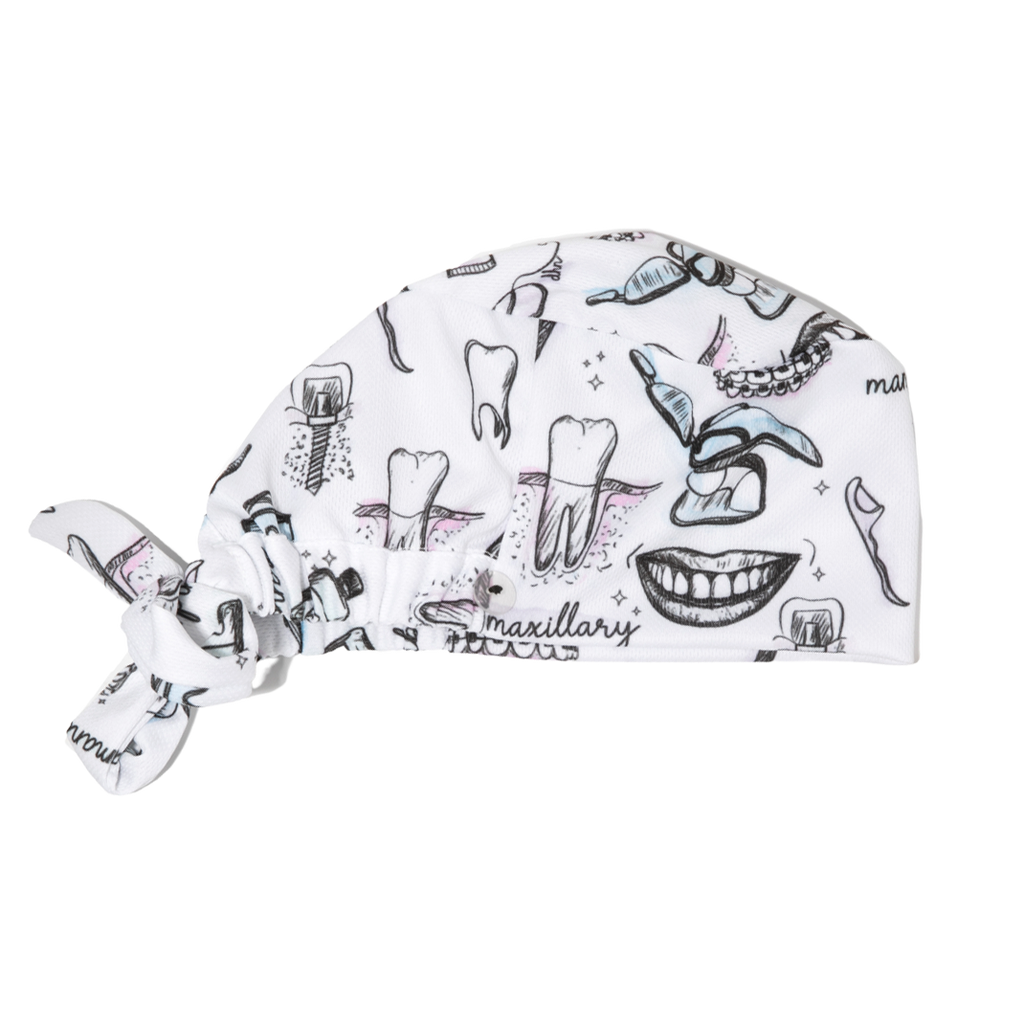 Watercolor Scrub Cap