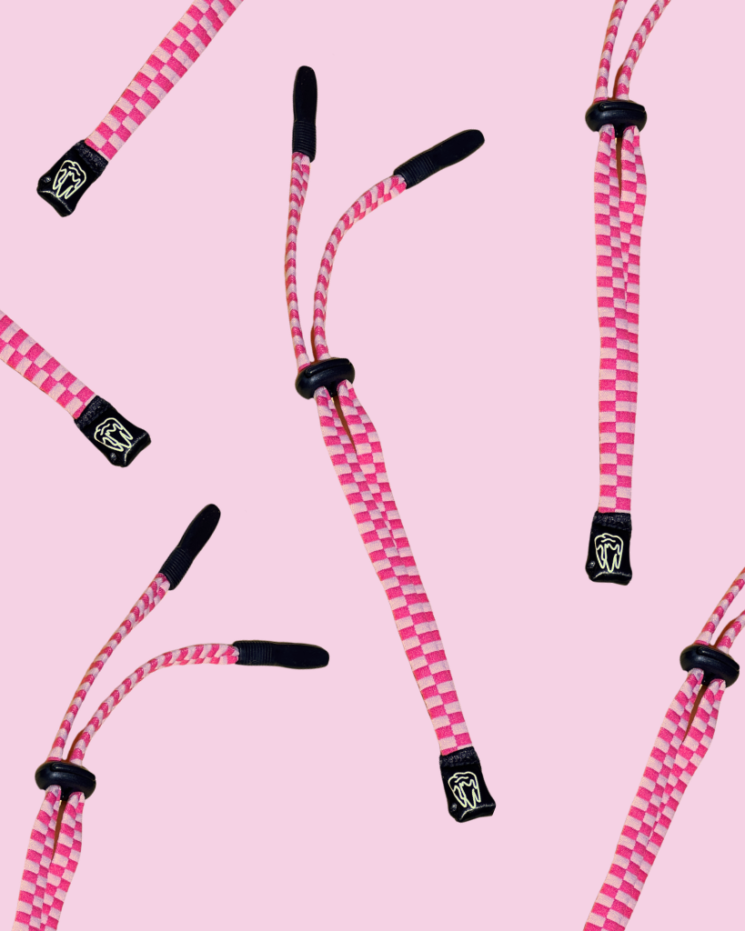 Sport Loupe Strap - Pink Checkered
