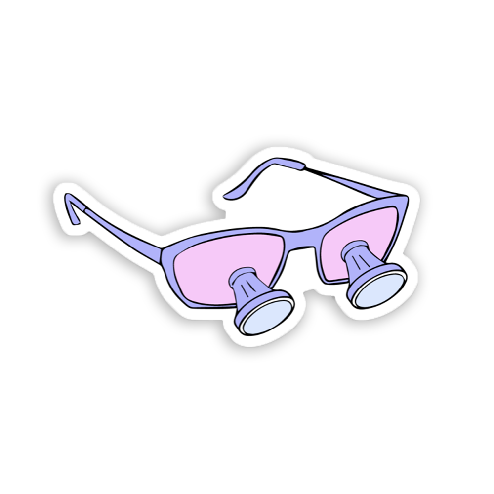 Loupes Sticker Dental Hygiene Nation